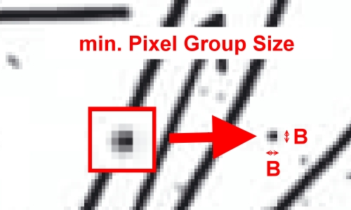 Parameter: Minimum Pixel Groups Length